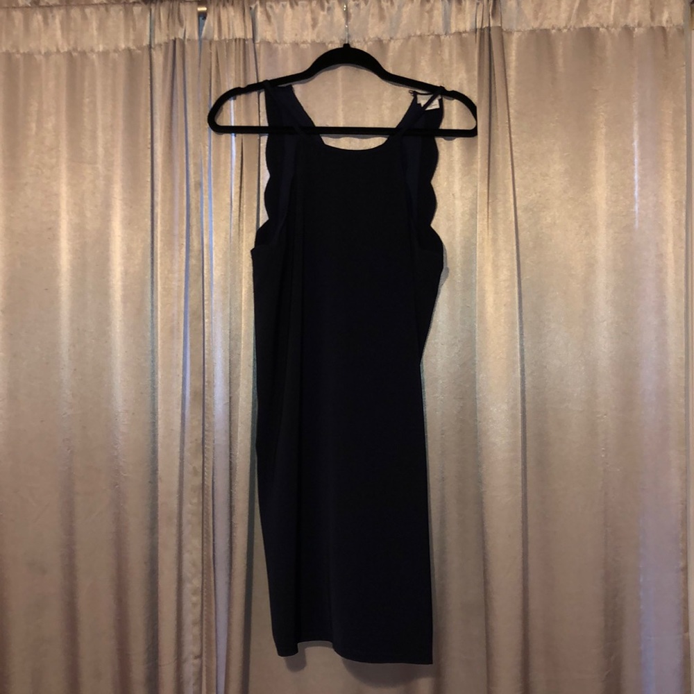 Navy blue dress